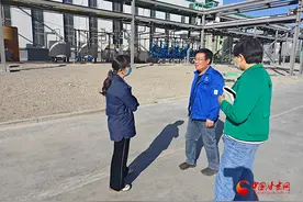 玉门：“管家式”包挂服务助力企业“加速跑”图片