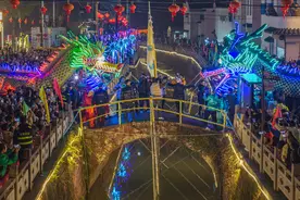 宁波宁海：正月十八“行大龙” 非遗民俗盛会祈福万家图片