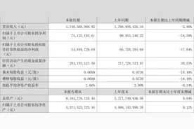 长江健康：2023年上半年净利润7412.52万元 同比下降18.50%图片