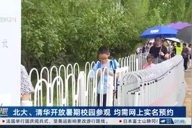北大、清华开放暑期校园参观 均需网上实名预约视频封面