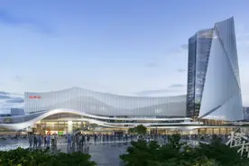 杭州钱塘站真容显露，2027年绍兴、台州可高铁直达萧山机场图片