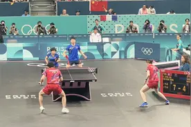 爆冷！张本智和/早田希娜不敌朝鲜组合，混双首轮出局图片