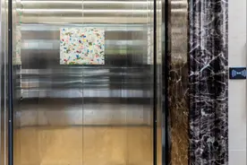 艺术展走进电梯之后，策展人王南溟：“让老小区加装电梯变成艺术空间”图片