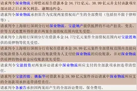 上海银行与宝能系再添新案，三起诉讼的涉案本金已近百亿图片