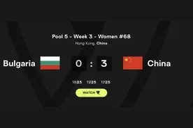 朱婷回归首发，世联赛中国女排完胜保加利亚图片