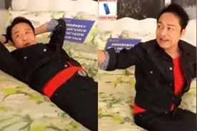 63岁马景涛近况曝光！转型直播带货，叫卖床单图片