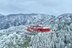 视频丨永州双牌：阳明山今冬首场雾凇 冰雪美景如仙境图片