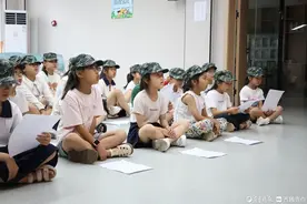 “童声响亮 军歌嘹亮”乐陵市市中街道开展青少年军训活动图片