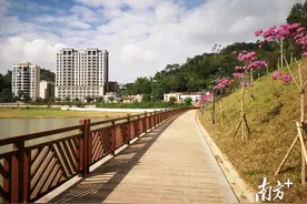 超级养眼！郁南千官云霄水库碧道“上新”图片