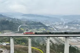 渝厦高铁重庆段进入联调联试阶段图片