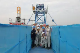 走！坐着“电梯”建核电基地！图片