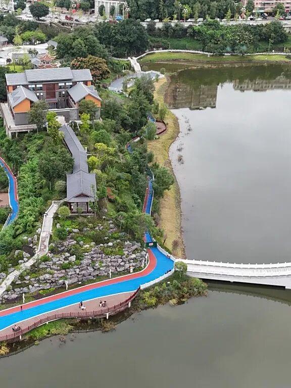 北辰湖公园焕新开园！水岸花廊邀您共庆双节！