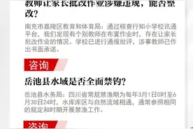教师让家长批改作业涉嫌违规，能否整改？回应来了【今日问政(527)】图片
