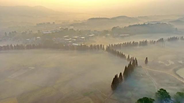 今日图集丨雾锁长江村：常宁的另一面，从晨雾开始苏醒