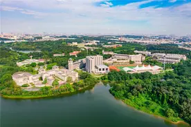 广东东软学院航拍图图片