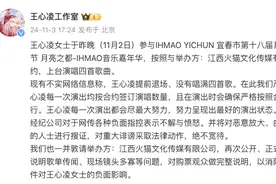 王心凌音乐节演出提前离场引发热议？工作室发布声明图片