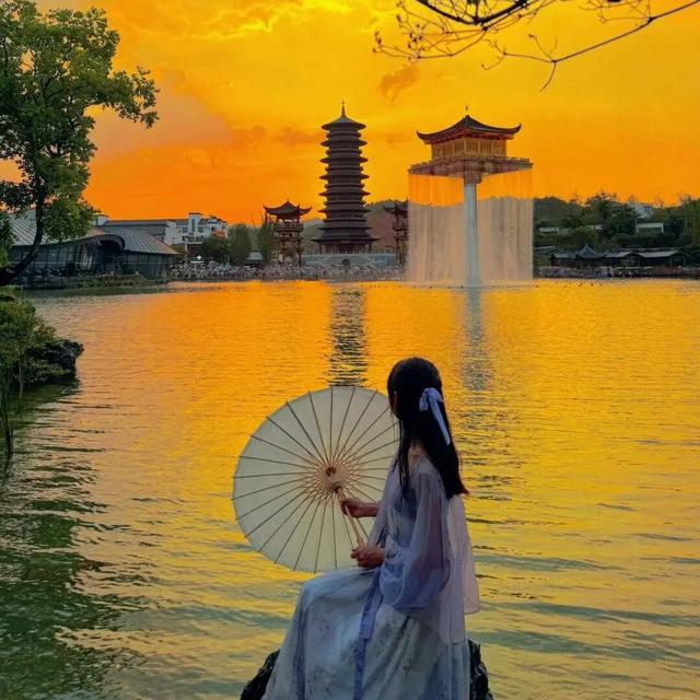 在上饶婺女洲美美入冬，朋友圈可以这样发→