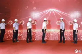 青岛地铁7号线建设按下快进键，青企首台盾构“青建号”始发图片