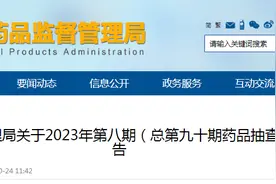 海南省药品监督管理局发布2023年第八期药品抽查检验信息图片