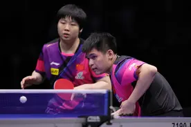 林诗栋/蒯曼再赢王楚钦/孙颖莎，夺得混双冠军图片