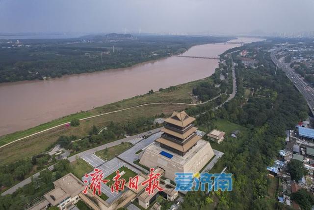 秋染黄河，安澜如画