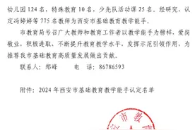 西安市第四十八中学三名老师荣获西安市基础教育能手称号图片
