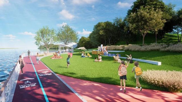 超漂亮打卡点+1！广州新增一5.8公里环湖绿道，可跑步、骑行、休闲、遛宠