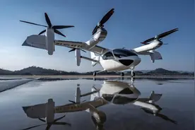 Flying taxis aim for airborne service by 2027丨“空中出租车”何时可实现？图片