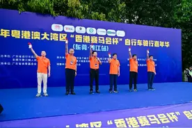 800名骑手“骑乐黄江”，大湾区自行车骑行嘉年华走进东莞图片