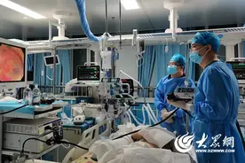 专家联手 东营市第五人民医院成功抢救一名肝硬化合并食管静脉曲张破裂出血患者图片