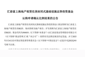 网下配售比仅0.57%，刷近两年火爆纪录，汇添富上海地产租赁住房REIT火了图片