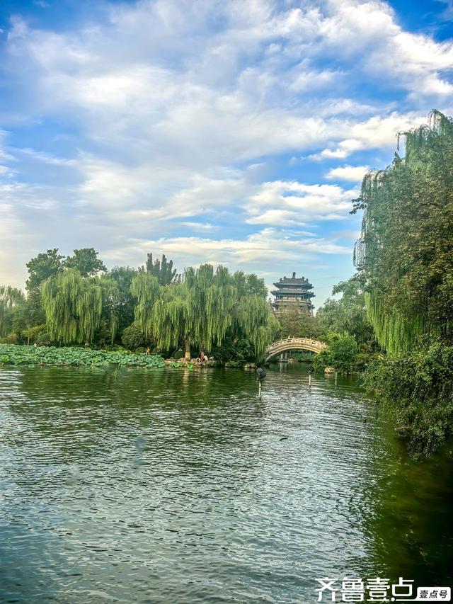 壹点号·秀山东|大明湖云霞盛景：多图看尽“天在湖中”的壮阔