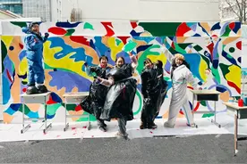 彩绘心愿墙、爱心义卖…长宁学子在行动！图片