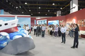 “灯塔 • 逐浪——文圣常的海浪科学人生”科学家精神主题展在山东省科技馆启幕图片