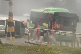 陕西公交女司机谈“暴雨救人被冲走”：3次抱树被公司同事救起，皮外伤已无碍图片