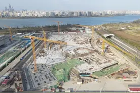 海口江东新区加快项目建设冲刺一季度“开门红”图片