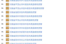 河南高温继续，强对流天气也要来了！图片