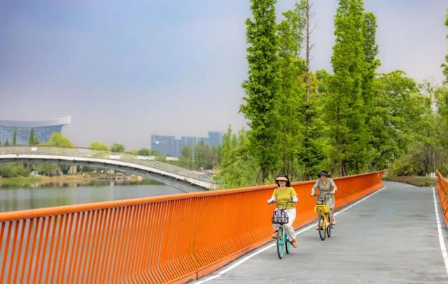 成都的绿道，上万公里了！