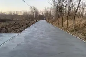 坑洼土路旧貌换新颜 昌平区兴寿镇这样为百姓办实事图片