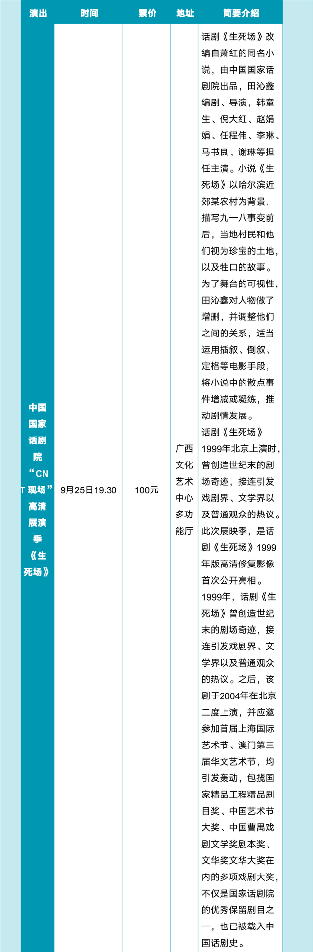 2025年9月热门演出、品质展览、休闲旅游信息丨一键游广西文旅资讯