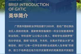 广西英华国际职业学院2025年单招对口招生简章图片