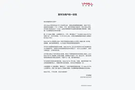 全球首款，售价6999元！华为Mate 60 Pro开售：没有网络信号，也可拨打接听卫星电话图片