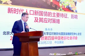北大教授陆杰华：老龄社会需要挖掘人口支撑经济社会发展潜能图片
