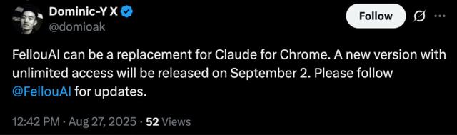 Claude杀进谷歌浏览器，Agent能点、能填、能跳转，让页面自己“动”起来
