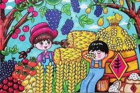 “丰”景如画！来看京城小画师笔下的秋分时节图片