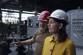 德国外长突访基辅，“已筹集到10亿欧元援乌资金”图片