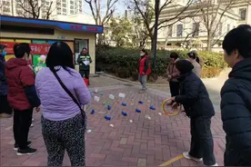 套圈 让环保知识在游戏中传递图片