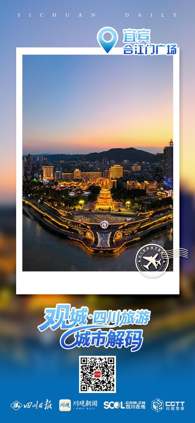 这套明信片教你在宜宾耍出国际范儿丨四川旅游城市明信片
