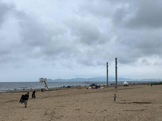 人在旅途|雨后黄昏金沙滩