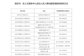 人事档案很重要！南京市人才服务中心发布提醒：请及时为档案“安家落户”图片